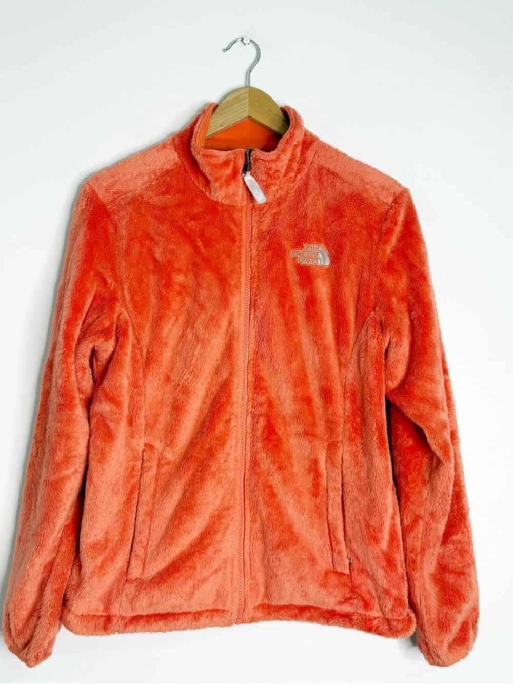 The North Face Osito Fleece Jacket Orange Full Zip Women’s M